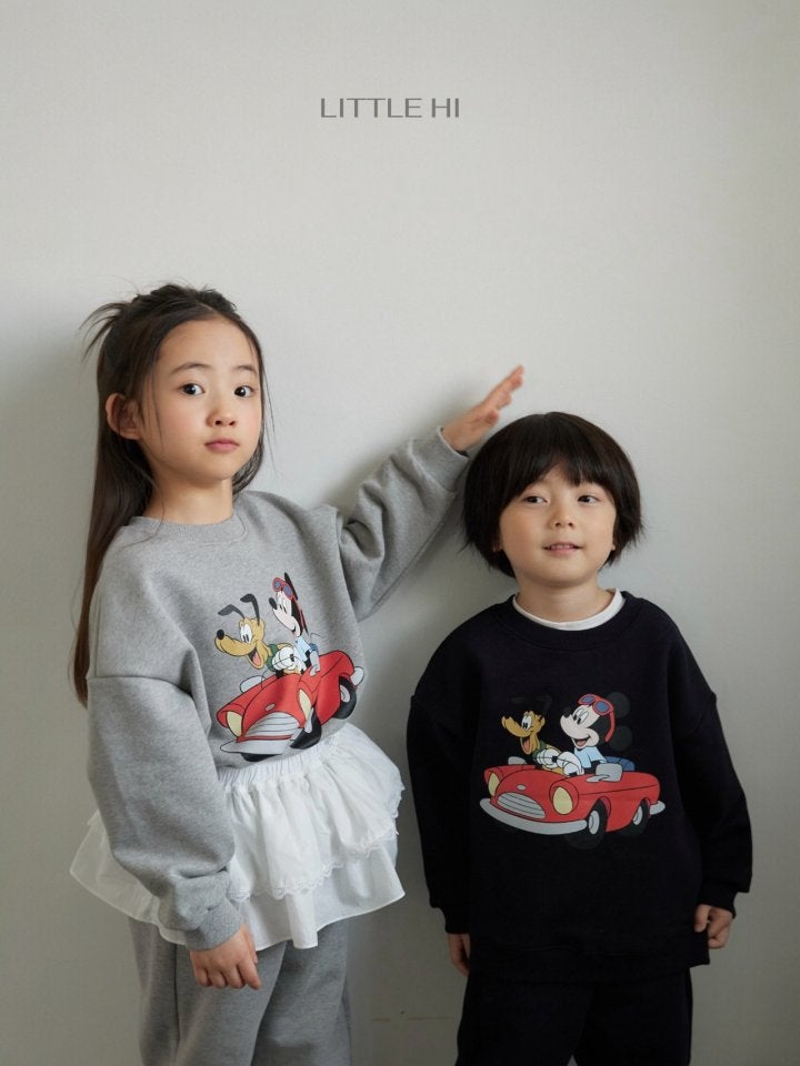 Little Hi - Korean Children Fashion - #childofig - Drive M Sweatshirt - 5