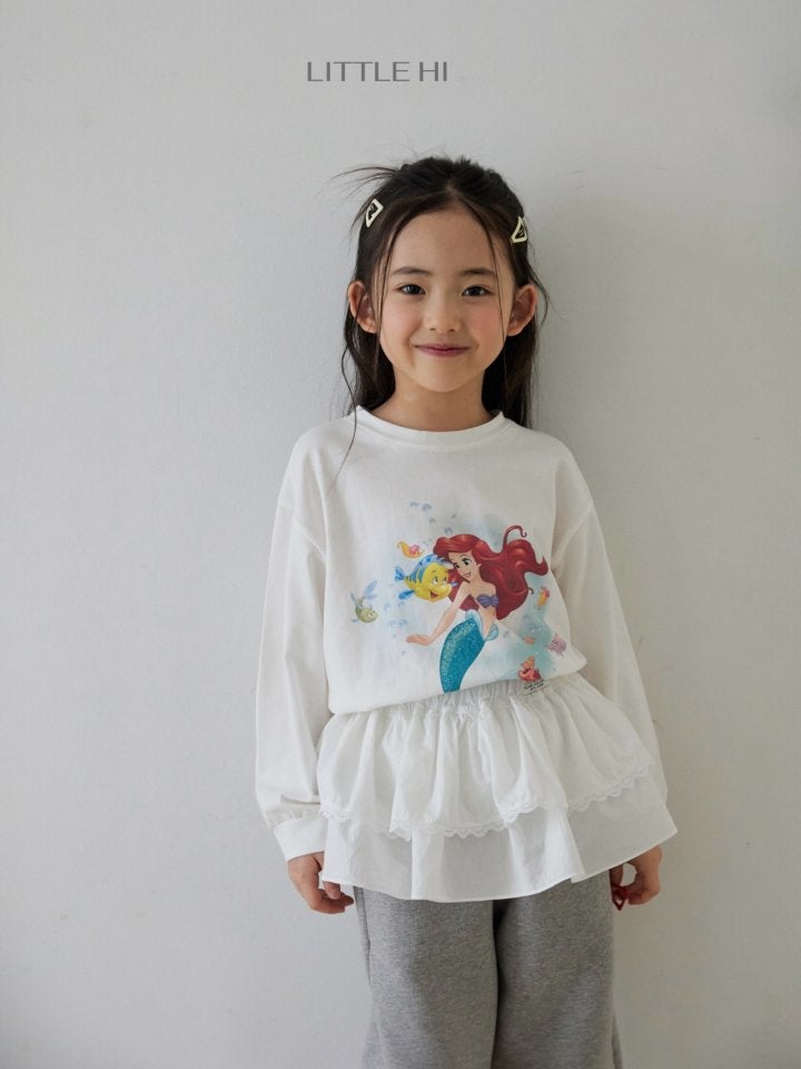 Little Hi - Korean Children Fashion - #childrensboutique - Digital Little Mermaid Tee - 7