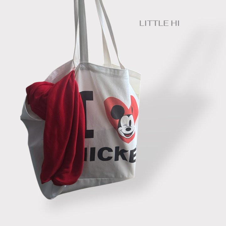 Little Hi - Korean Children Fashion - #designkidswear - M Big Tote Bag - 8