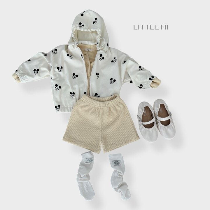 Little Hi - Korean Children Fashion - #designkidswear - All Over M Hooded Jumper - 3