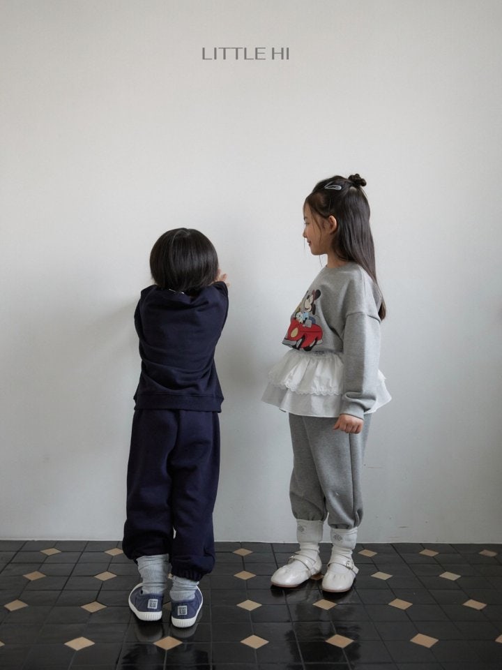Little Hi - Korean Children Fashion - #designkidswear - Drive M Sweatshirt - 7