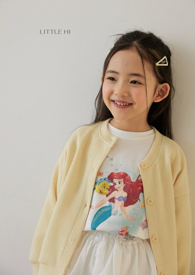 Little Hi - Korean Children Fashion - #discoveringself - Digital Little Mermaid Tee - 9