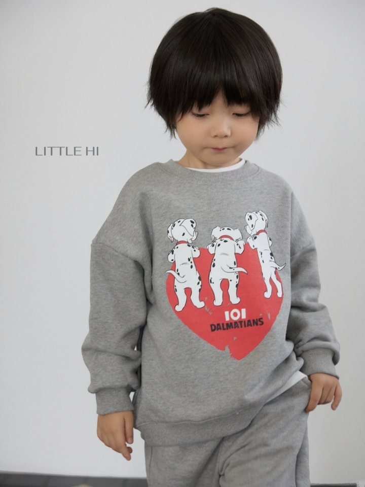 Little Hi - Korean Children Fashion - #kidsshorts - Dalmatian Sweatshirt - 8