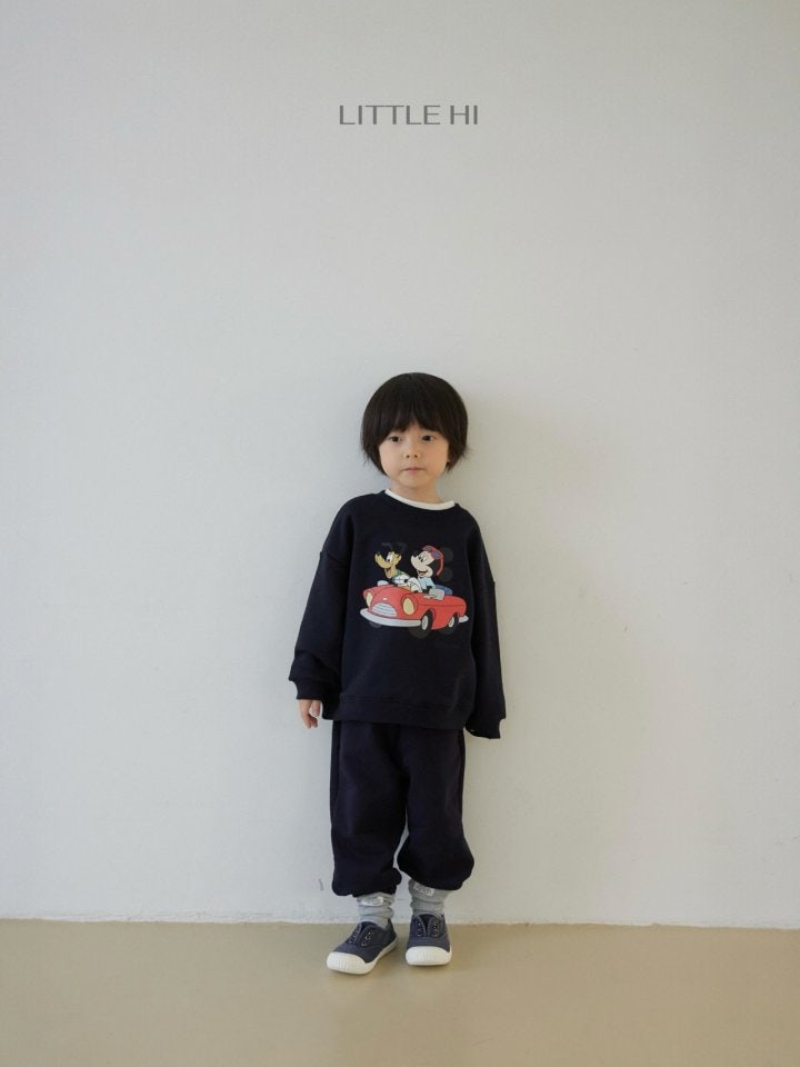 Little Hi - Korean Children Fashion - #kidsstore - Matching Jogger Pants - 5