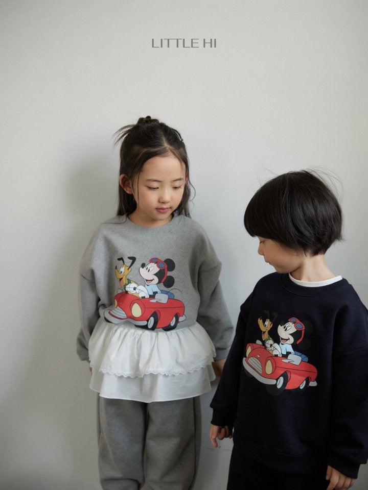 Little Hi - Korean Children Fashion - #kidsstore - Drive M Sweatshirt - 11