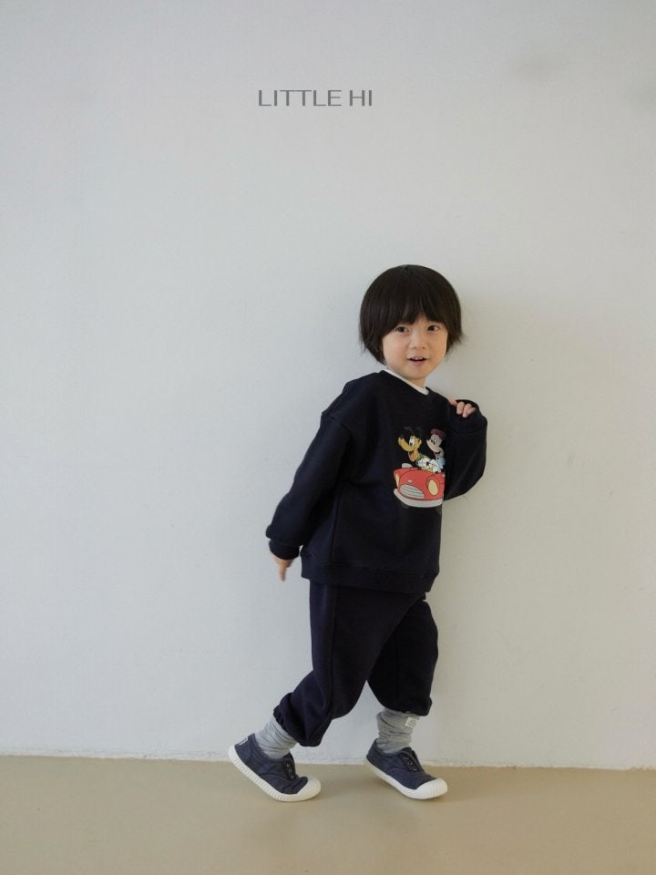 Little Hi - Korean Children Fashion - #kidzfashiontrend - Matching Jogger Pants - 6