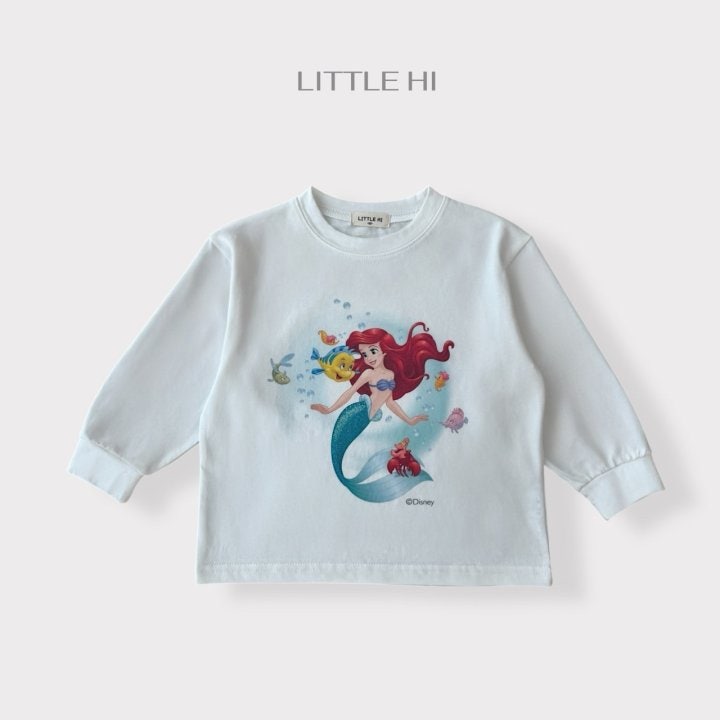 Little Hi - Korean Children Fashion - #littlefashionista - Digital Little Mermaid Tee