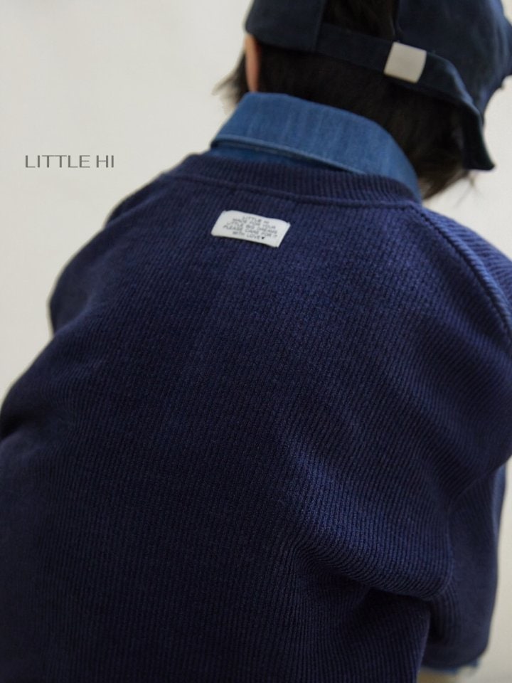 Little Hi - Korean Children Fashion - #littlefashionista - Texture Cardigan - 7