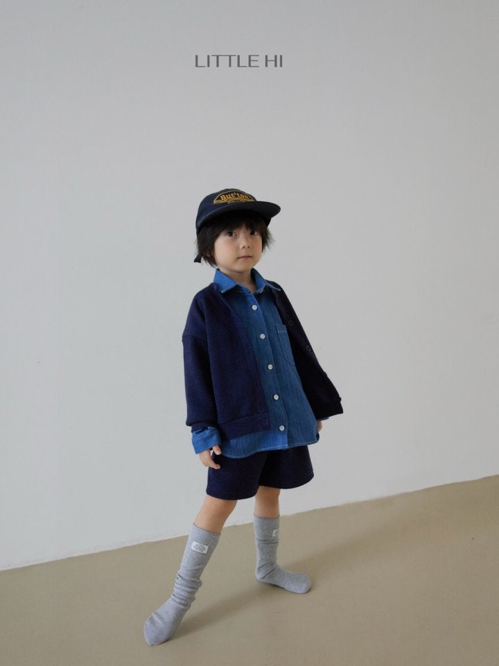 Little Hi - Korean Children Fashion - #magicofchildhood - Texture Cardigan - 8