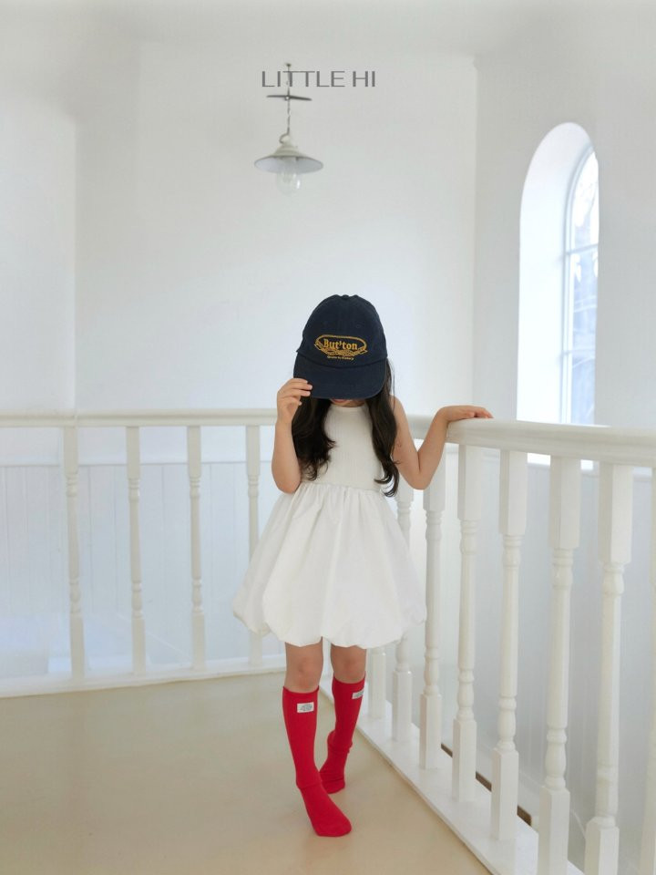 Little Hi - Korean Children Fashion - #magicofchildhood - Pumpkin One-piece (White ivory) - 6