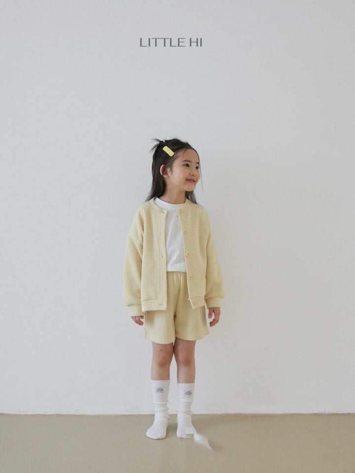 Little Hi - Korean Children Fashion - #minifashionista - Texture Cardigan - 9