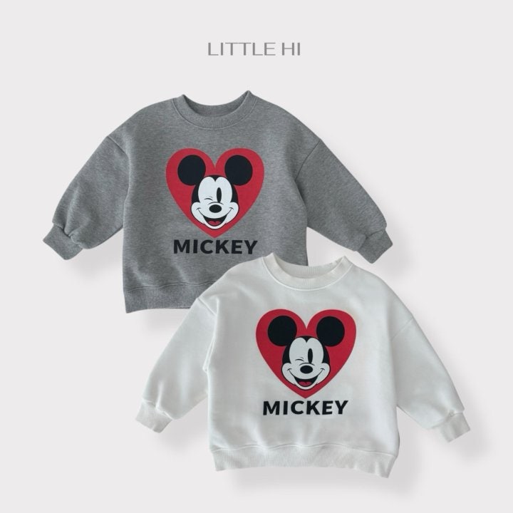 Little Hi - Korean Children Fashion - #stylishchildhood - Heart M Sweatshirt