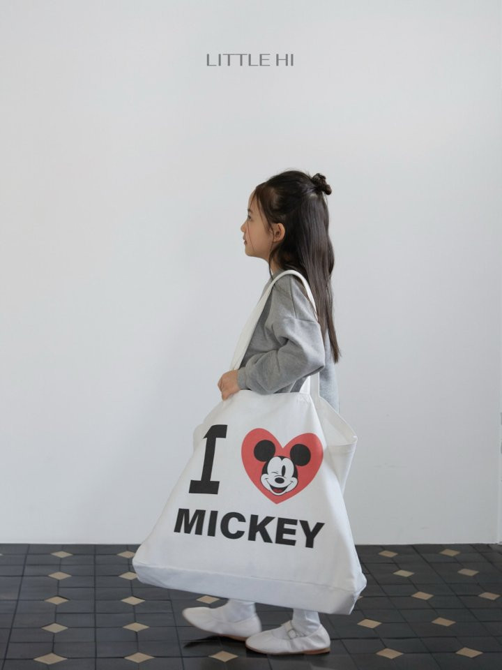 Little Hi - Korean Children Fashion - #todddlerfashion - M Big Tote Bag - 3