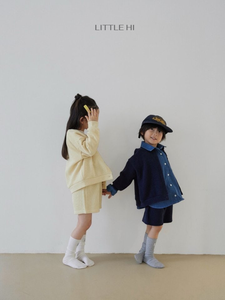 Little Hi - Korean Children Fashion - #todddlerfashion - Texture Cardigan - 11