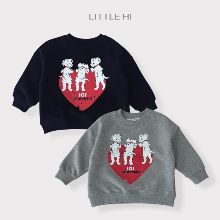Little Hi - Korean Children Fashion - #toddlerclothing - Dalmatian Sweatshirt