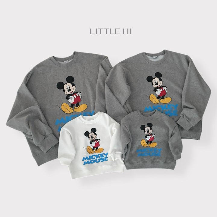 Little Hi - Korean Women Fashion - #momslook - Classic M Sweatshirt (Mom)