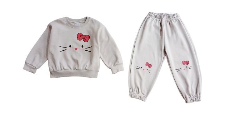Little Rabbit - Korean Children Fashion - #Kfashion4kids - Cat Set - 9