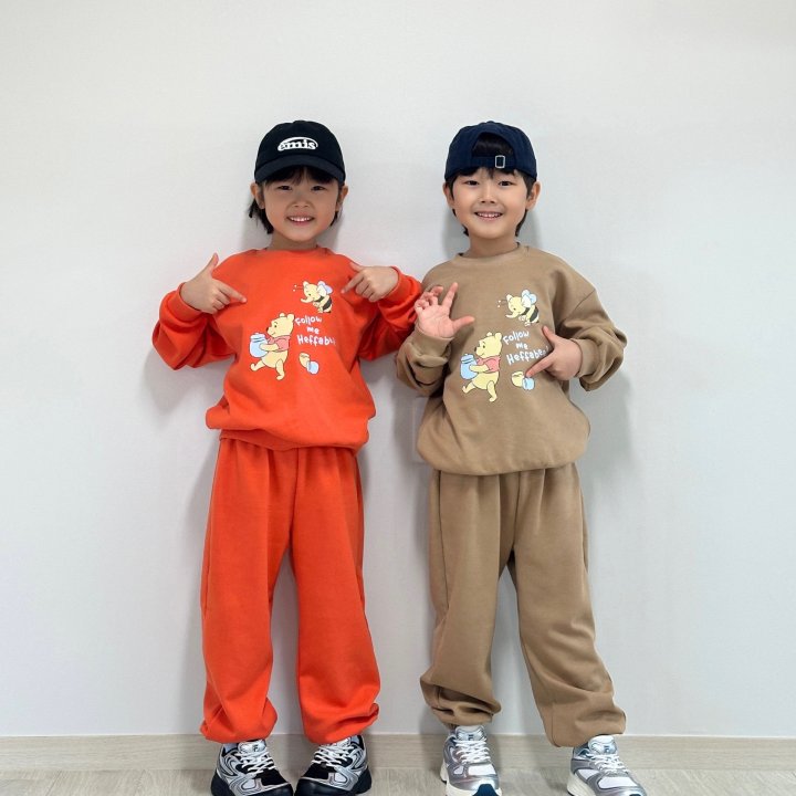 Little Rabbit - Korean Children Fashion - #discoveringself - Pooh Honey Set