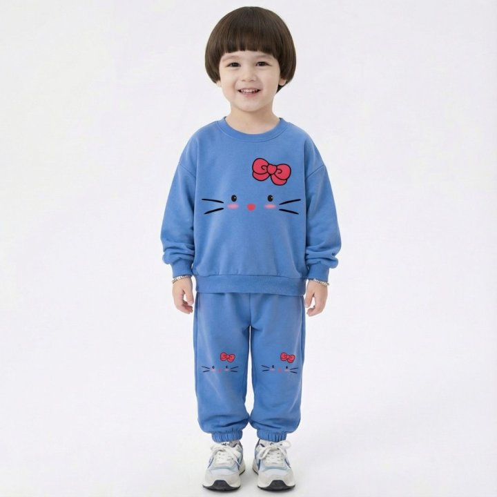 Little Rabbit - Korean Children Fashion - #designkidswear - Cat Set - 4