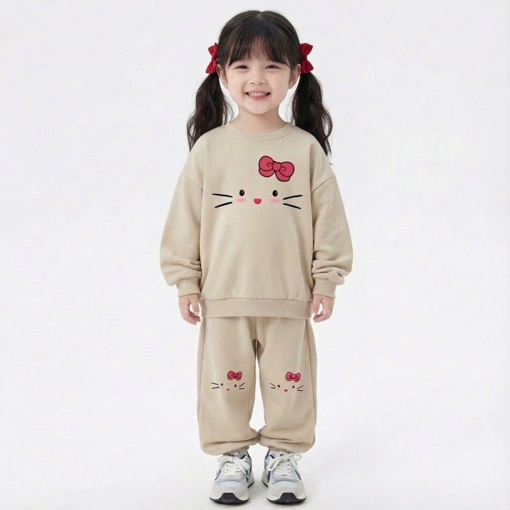 Little Rabbit - Korean Children Fashion - #fashionkids - Cat Set - 5
