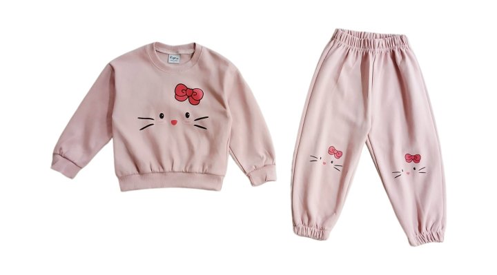 Little Rabbit - Korean Children Fashion - #kidzfashiontrend - Cat Set - 8