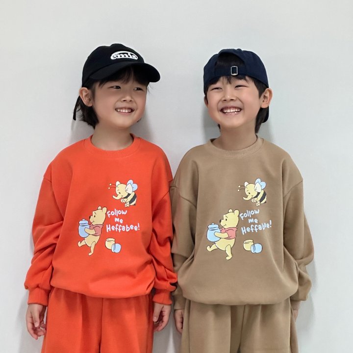 Little Rabbit - Korean Children Fashion - #littlefashionista - Pooh Honey Set - 7