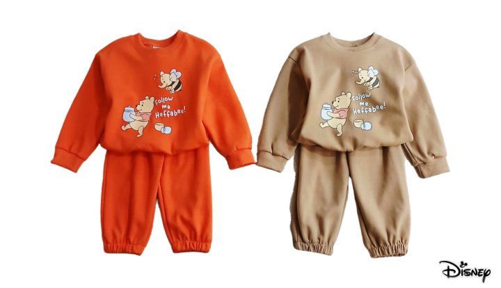 Little Rabbit - Korean Children Fashion - #minifashionista - Pooh Honey Set - 9