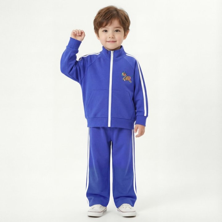 Little Rabbit - Korean Children Fashion - #prettylittlegirls - Zip-Up Set - 3