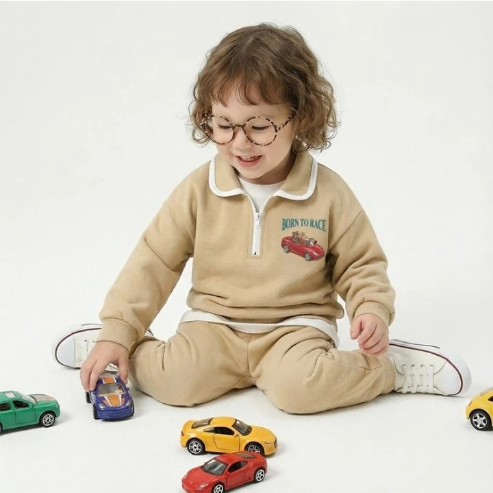 Little Rabbit - Korean Children Fashion - #toddlerclothing - Color Collar Set - 4