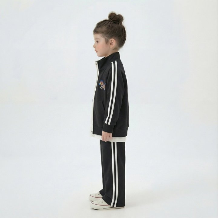 Little Rabbit - Korean Children Fashion - #toddlerclothing - Zip-Up Set - 5