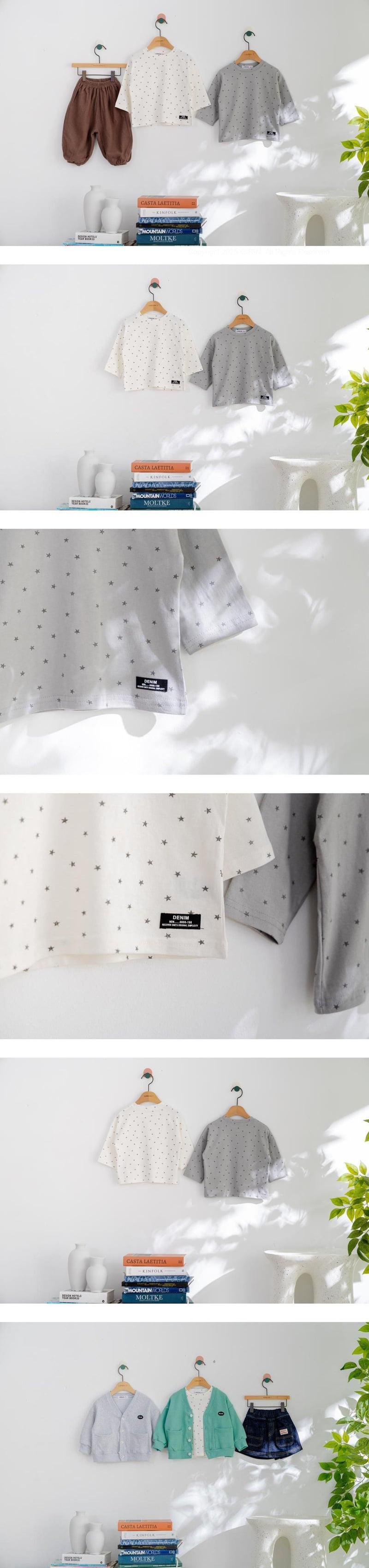 London I - Korean Children Fashion - #discoveringself - Star Single Tee
