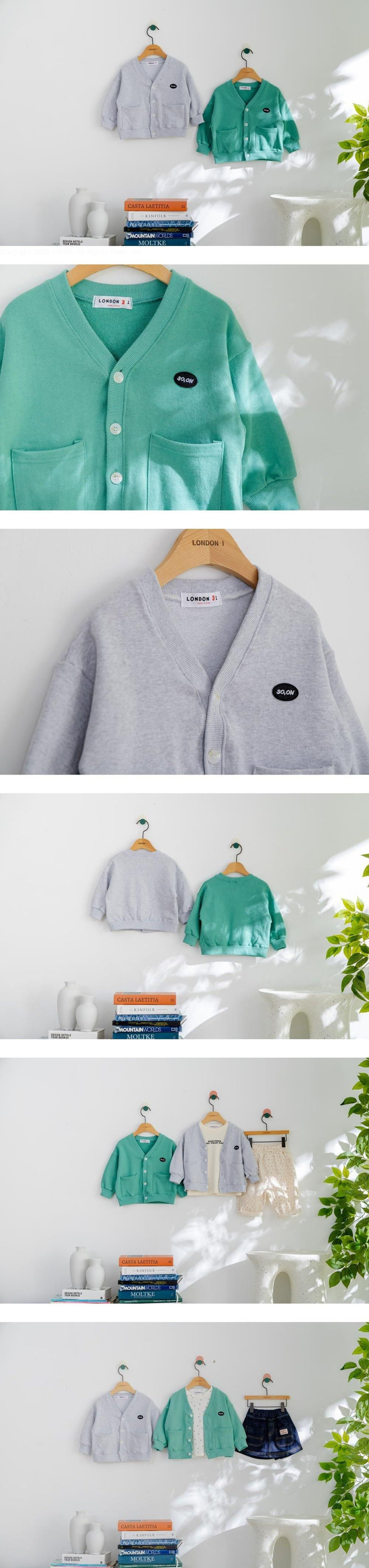London I - Korean Children Fashion - #fashionkids - Pocket Cardigan