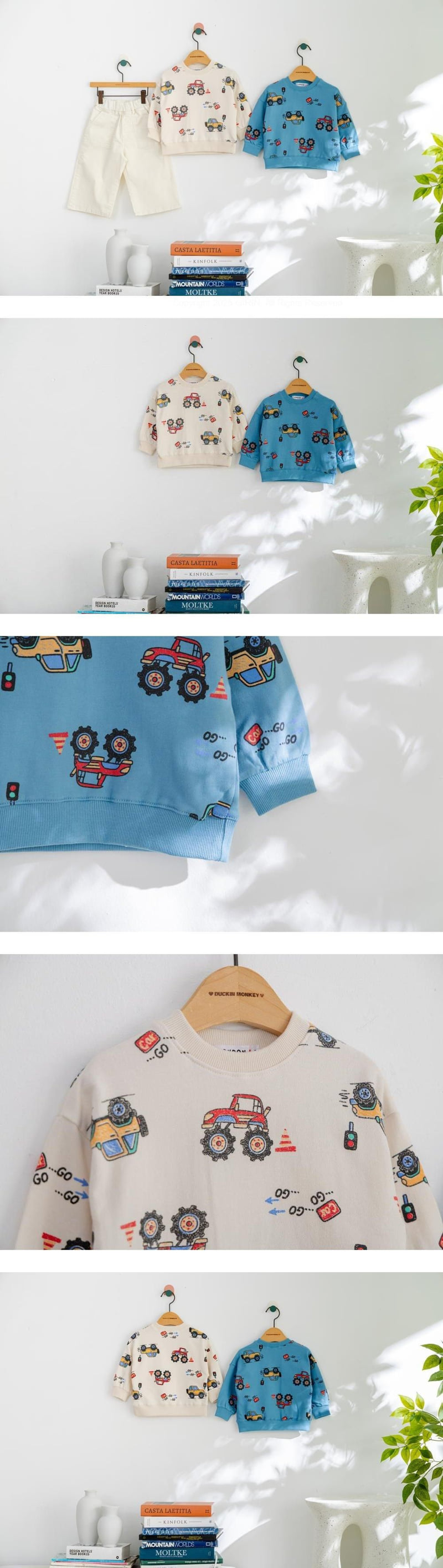 London I - Korean Children Fashion - #kidsshorts - Car Tee