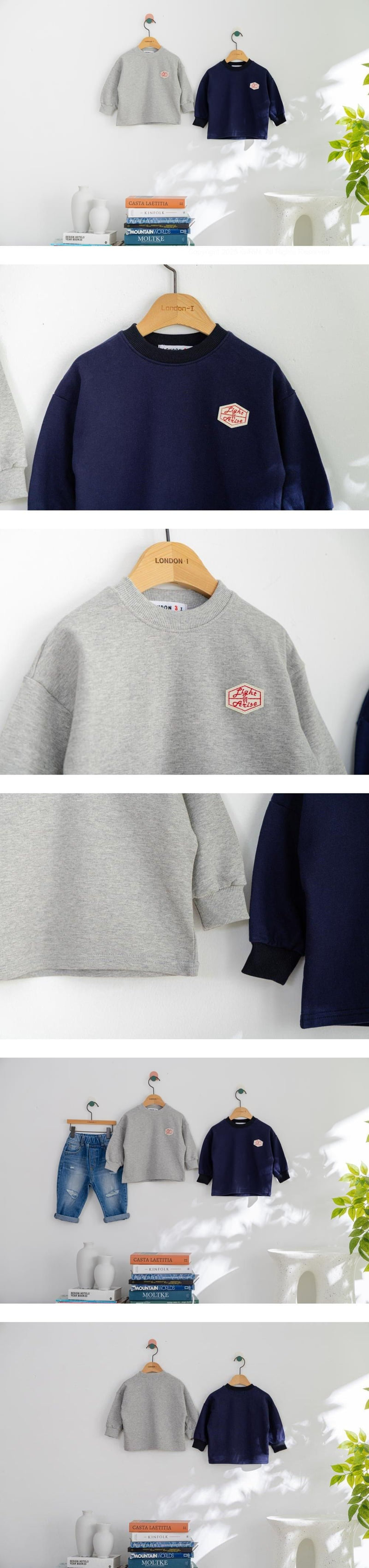 London I - Korean Children Fashion - #prettylittlegirls - Label Tee
