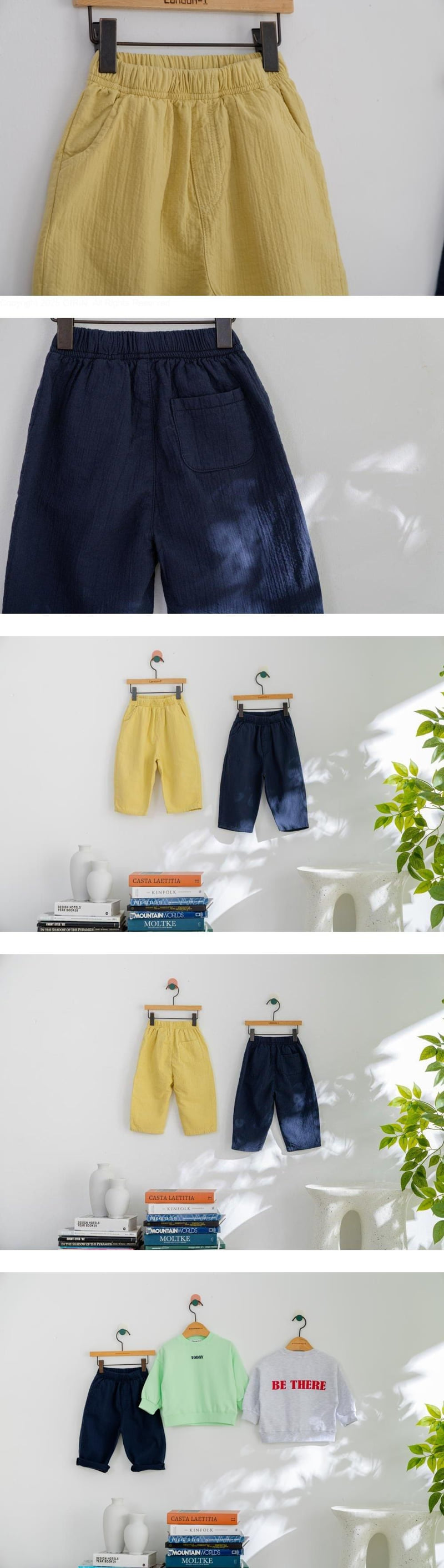 London I - Korean Children Fashion - #toddlerclothing - Simple Cotton Pants