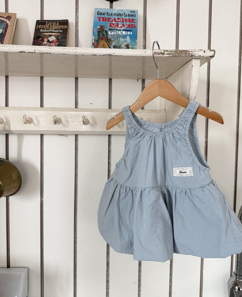Lovin - Korean Baby Fashion - #babyboutique - Balloon One-piece - 5