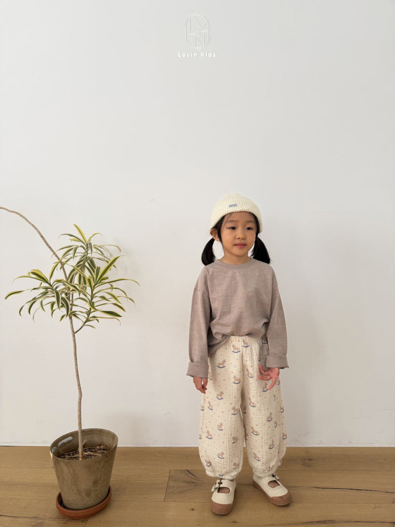 Lovin - Korean Baby Fashion - #babyboutique - Pigment Soft Tee - 11