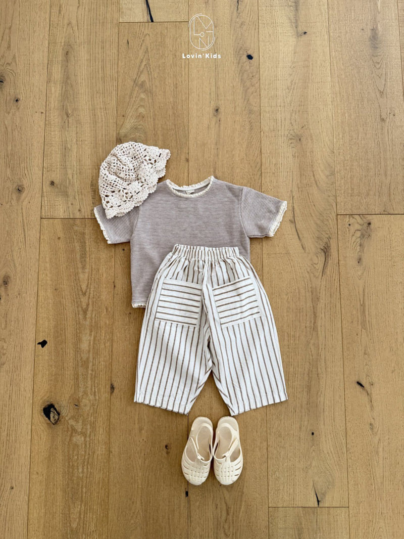 Lovin - Korean Baby Fashion - #babyboutique - Rail Pocket Pants - 10