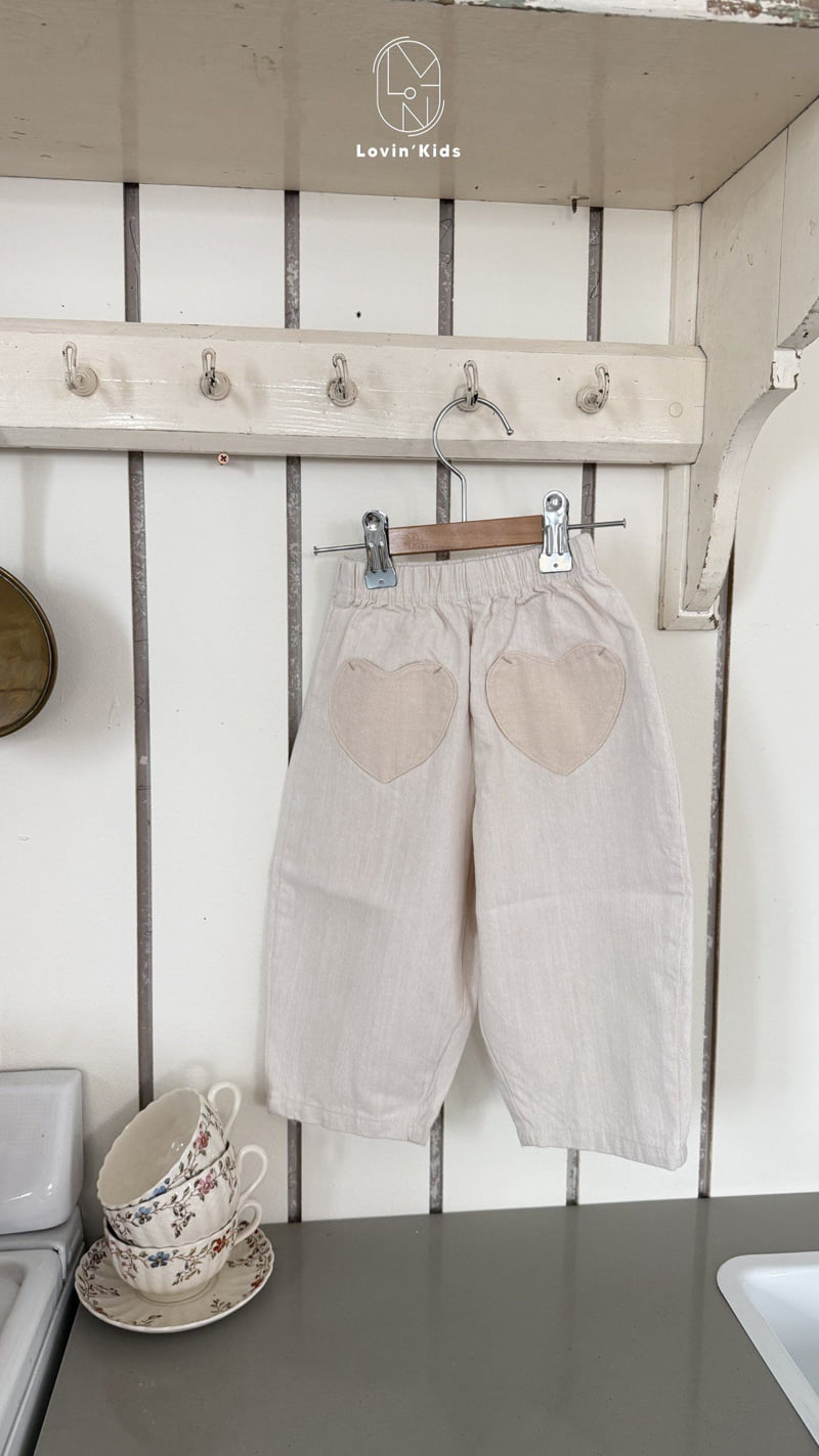 Lovin - Korean Baby Fashion - #babyboutiqueclothing - Love Pocket Pants - 8