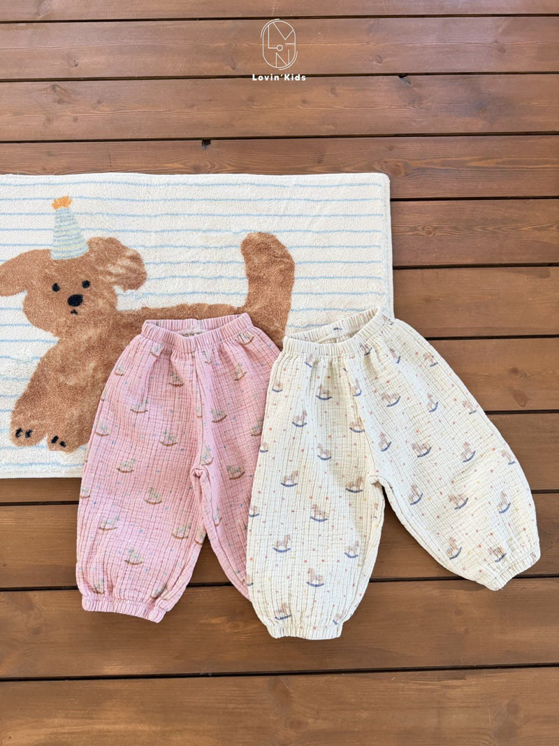 Lovin - Korean Baby Fashion - #babyboutiqueclothing - Pony Gojang Pants - 7