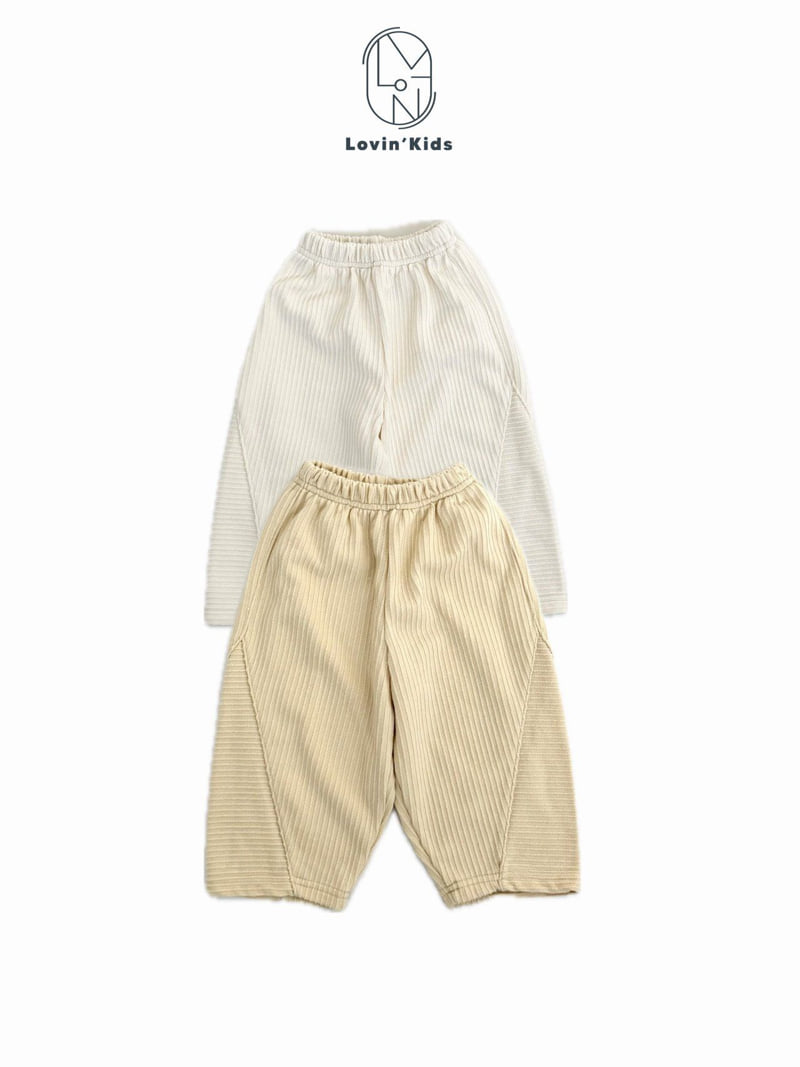 Lovin - Korean Baby Fashion - #babyboutiqueclothing - Ribbed Triangle Pants