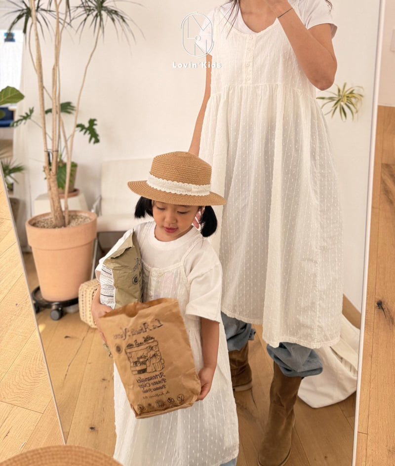 Lovin - Korean Baby Fashion - #babyboutiqueclothing - Dobby Shirring One-piece - 12