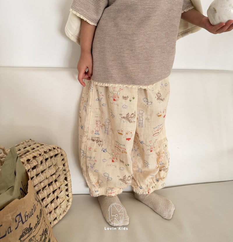 Lovin - Korean Baby Fashion - #babyclothing - French Gojang Pants - 11