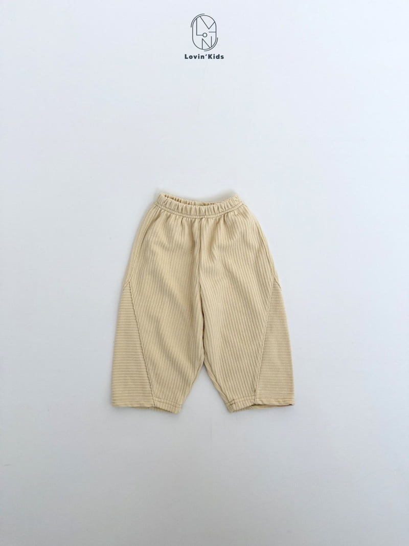 Lovin - Korean Baby Fashion - #babyfashion - Ribbed Triangle Pants - 3