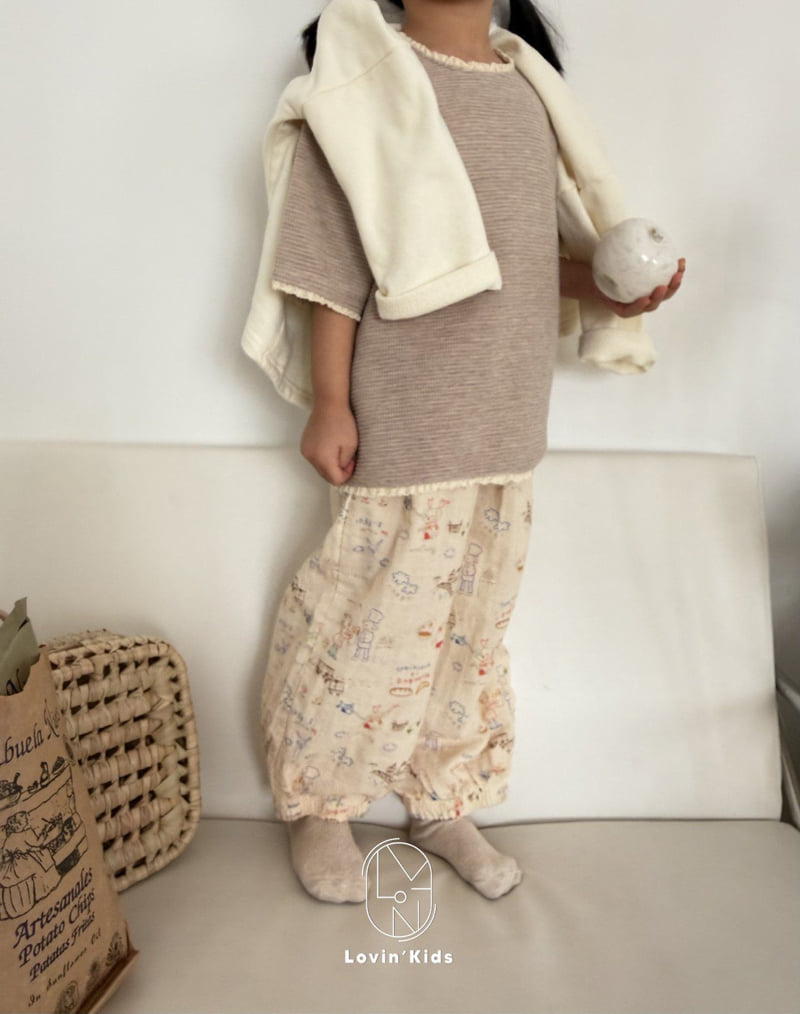 Lovin - Korean Baby Fashion - #babyfashion - French Gojang Pants - 12