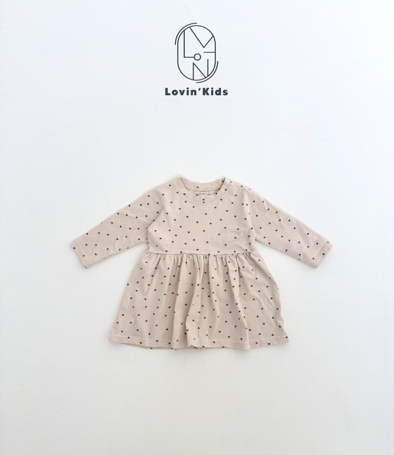 Lovin - Korean Baby Fashion - #babyfever - Little Star One-piece - 3
