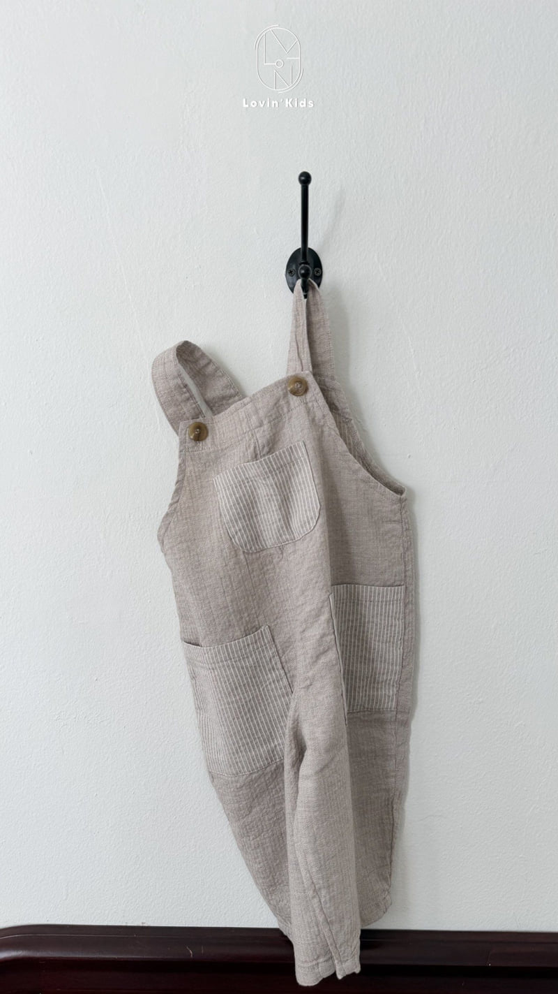 Lovin - Korean Baby Fashion - #babyfever - Day Pocket Overalls - 3
