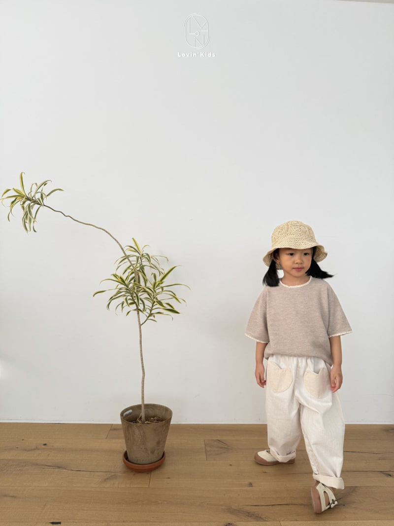 Lovin - Korean Baby Fashion - #babygirlfashion - Love Pocket Pants - 12