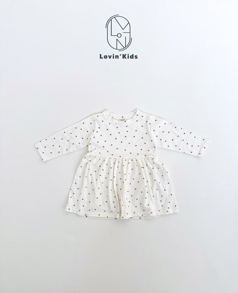 Lovin - Korean Baby Fashion - #babyfever - Little Star One-piece - 4