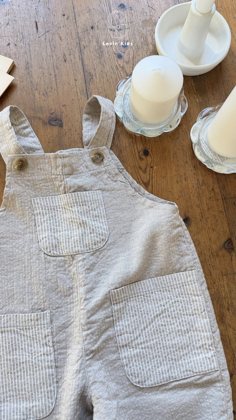 Lovin - Korean Baby Fashion - #babyfever - Day Pocket Overalls - 4